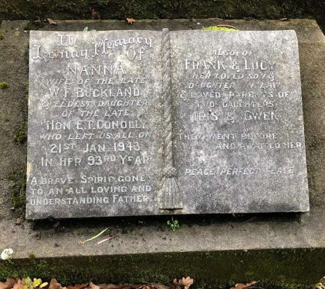 Buckland Gravestone