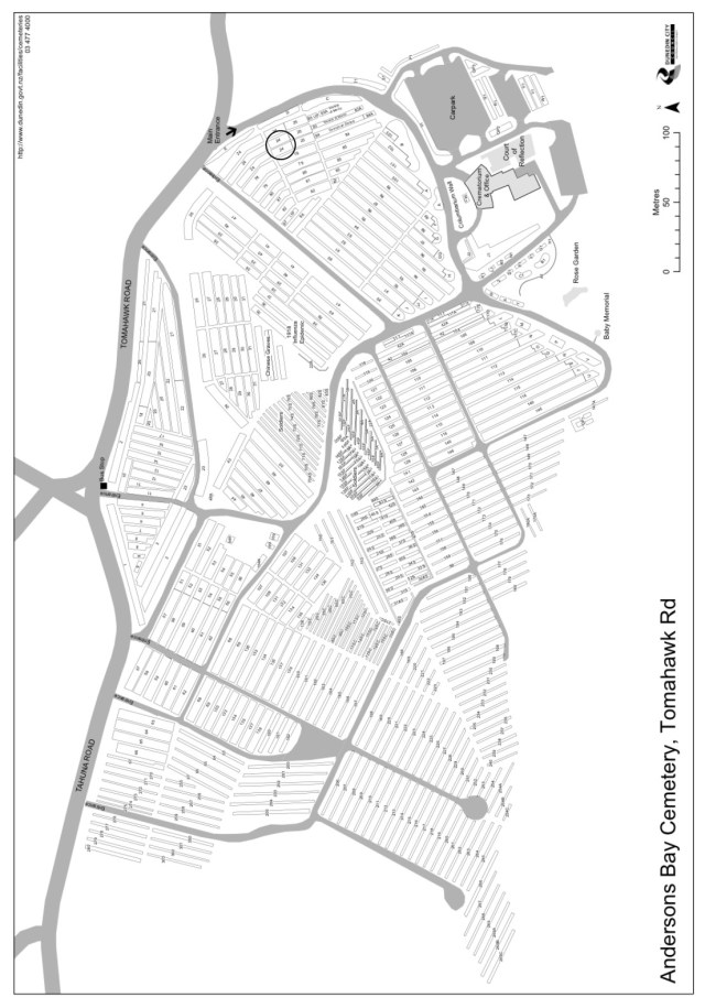 Burk Lyng Cemetery Plan