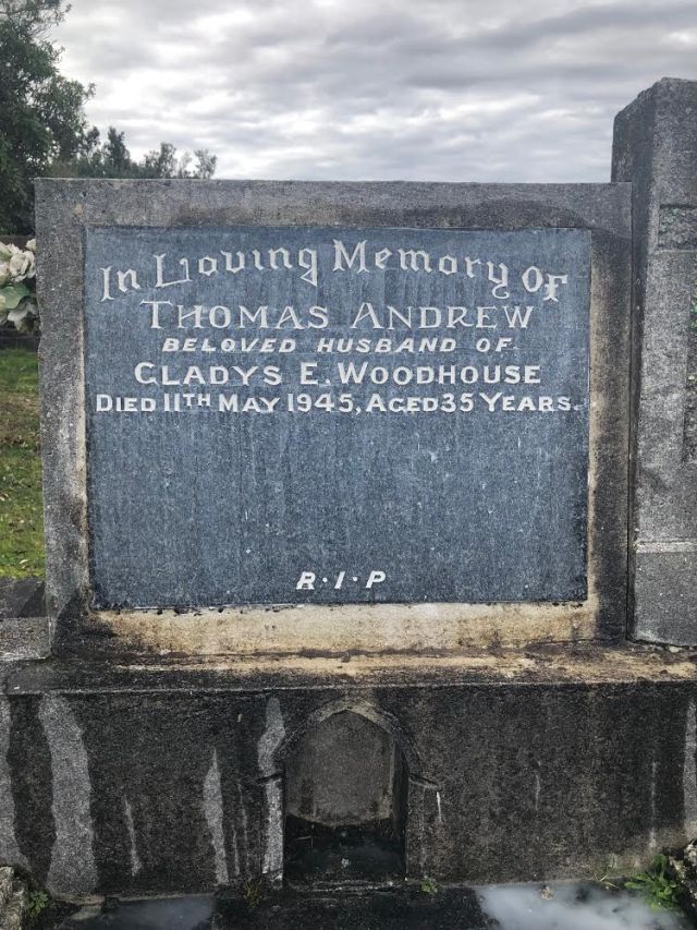 Thomas and Gladys Headstone #2