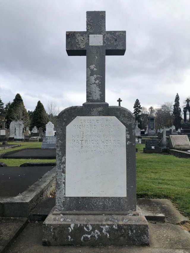 Patrick Hoare Gravestone